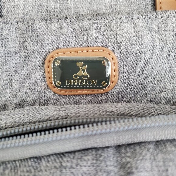 Diaper Bag/ Back pack Gray DIKASLON - Picture 4 of 9